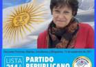 FABIANA MONTONI..PRE CANDIDATA POR LA LISTA PRINCIPIOS Y VALORES PARTIDO REPUBLICANO Y FEDERAL